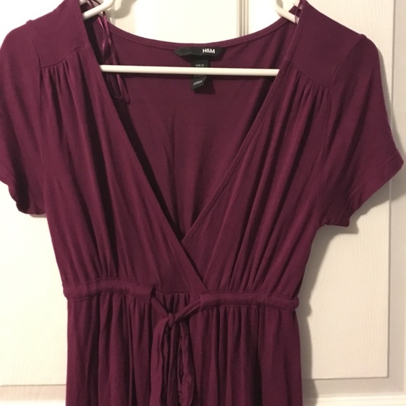 H&M Maroon Day Dress - Picture 2 of 5